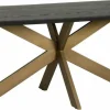 Richmond Interiors Eettafel Cambon 280 deens ovaal (Dark coffee) New