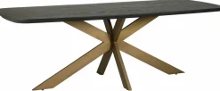 Richmond Interiors Eettafel Cambon 280 deens ovaal (Dark coffee) New