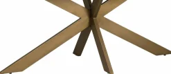 Richmond Interiors Eettafel Cambon 280 deens ovaal (Dark coffee) New