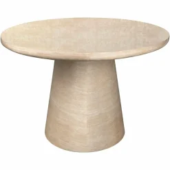 Richmond Interiors Eettafel Fictus Travertine faux Beige