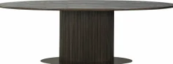 Richmond Interiors Eettafel Luxor ovaal 235 (Brown) Best