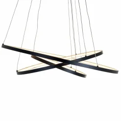 Richmond Interiors Hanglamp Amira black (Zwart) Clearance