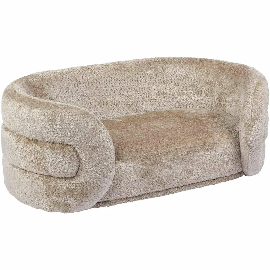 Richmond Interiors Huisdierenbed Bingo Bergen 104 taupe chenille