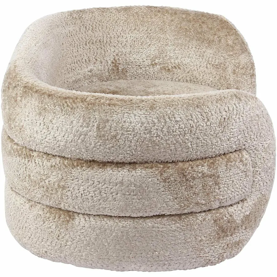 Richmond Interiors Huisdierenbed Bingo Bergen 104 taupe chenille