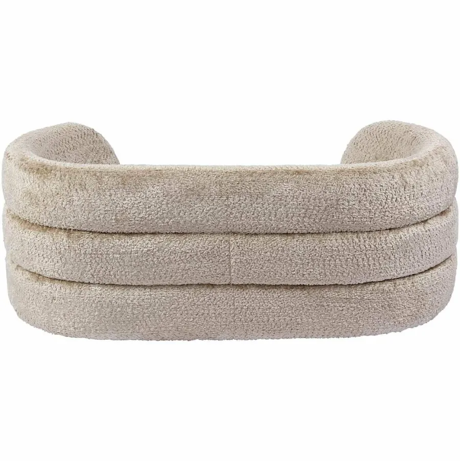 Richmond Interiors Huisdierenbed Bingo Bergen 104 taupe chenille