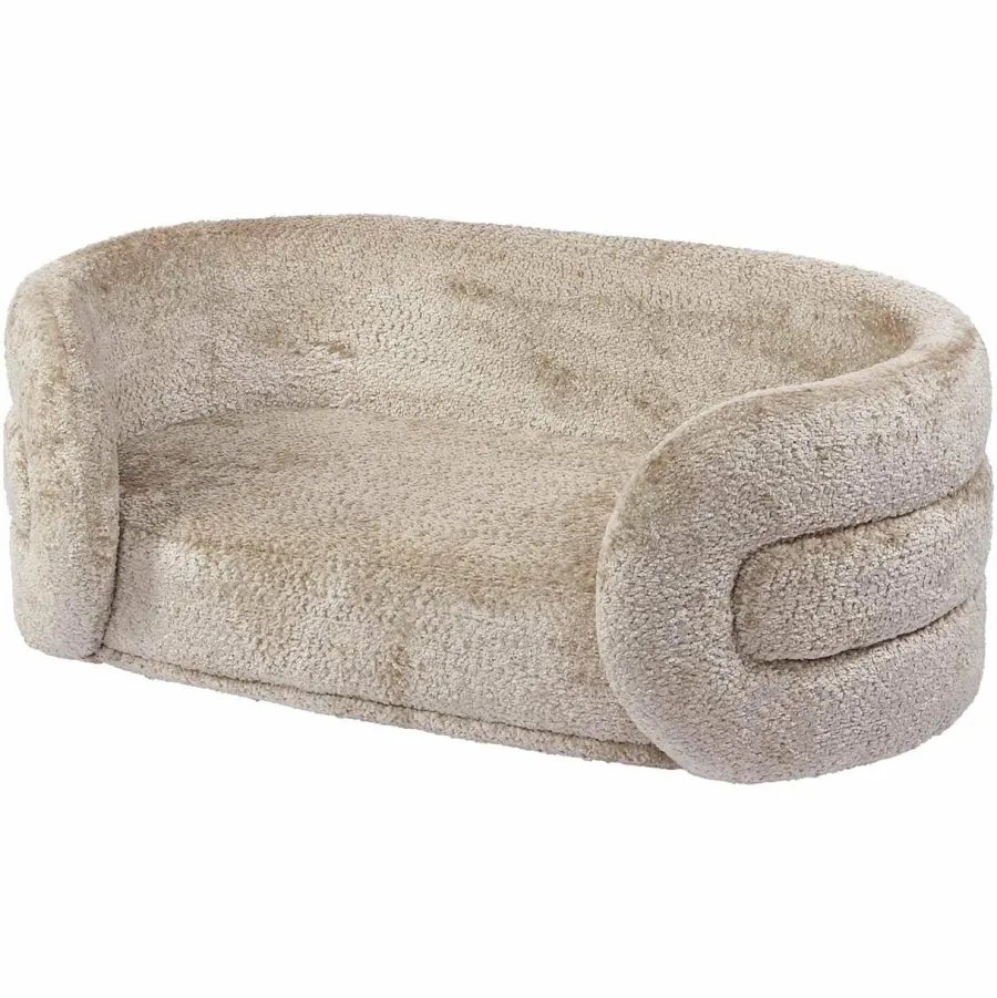 Richmond Interiors Huisdierenbed Bingo Bergen 104 taupe chenille