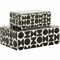 Richmond Interiors Juwelen box Vivian klein zwart Clearance