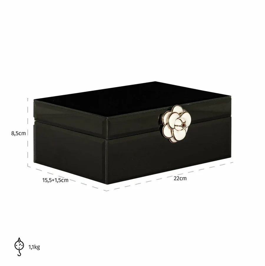 Richmond Interiors Juwelen box Vivy klein zwart