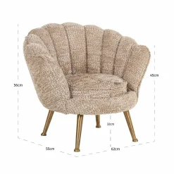 Richmond Interiors Kinderstoel Charly lovely beige