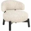 Richmond Interiors Lounge stoel Ornella beige angora Outlet