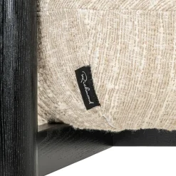 Richmond Interiors Lounge stoel Ornella beige angora Outlet