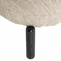 Richmond Interiors Lounge stoel Ornella beige angora Outlet