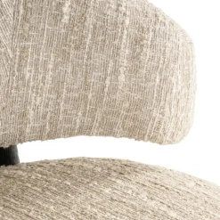 Richmond Interiors Lounge stoel Ornella beige angora Outlet