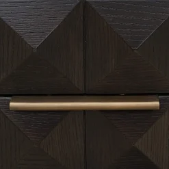 Richmond Interiors Nachtkastje Claremont 2-laden Bruin New