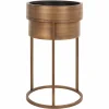 Richmond Interiors Plantenbak Chadd geborsteld Goud Discount