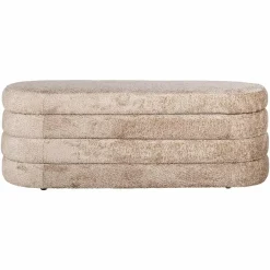 Richmond Interiors Poef Camille Sheep Nature Sheep 01 nature Outlet