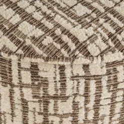 Richmond Interiors Poef Lexie 70Ø cream dalia 11 Hot