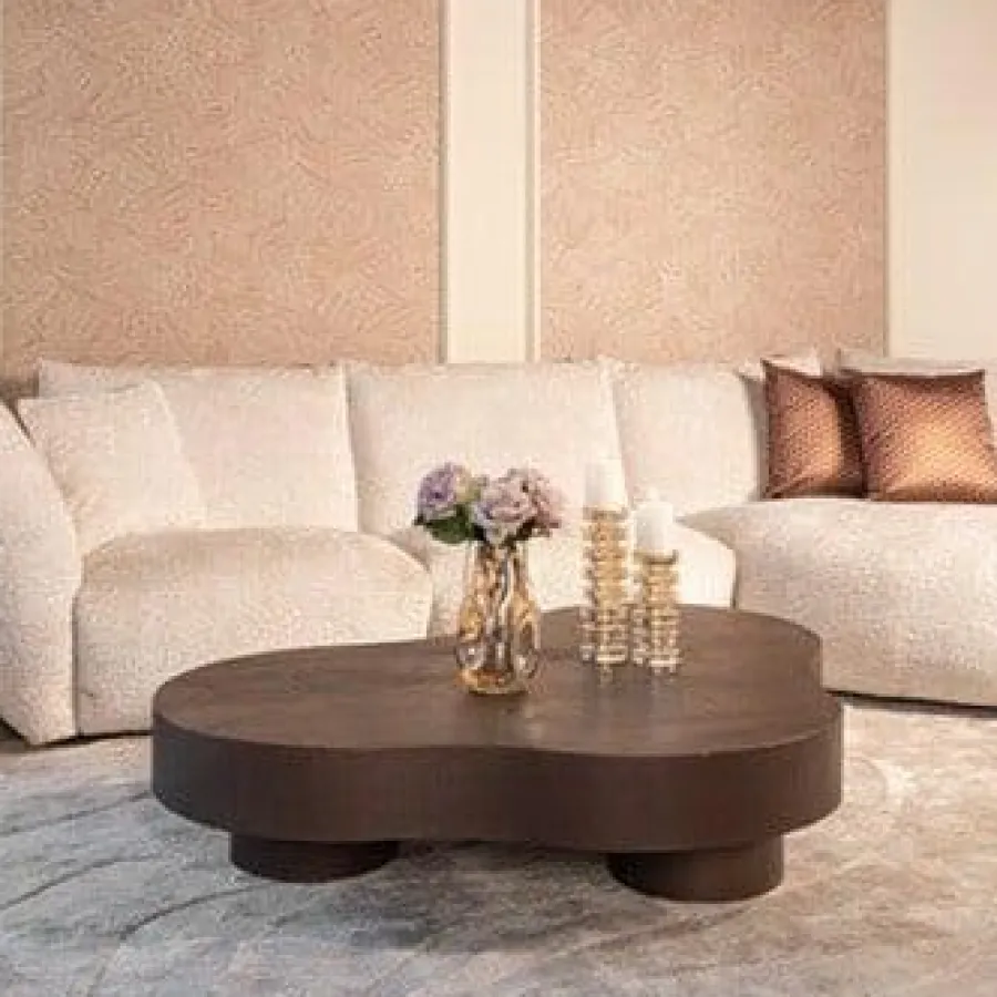 Richmond Interiors Salontafel Bogor set van 2 dark coffee Dark coffee Outlet