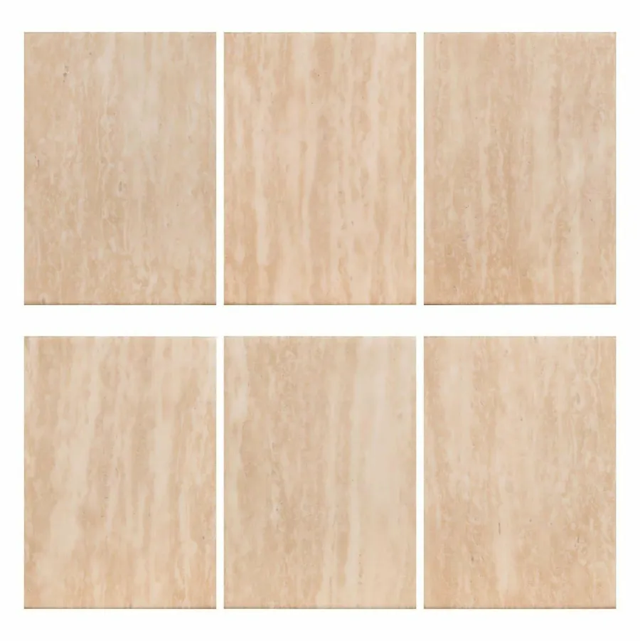Richmond Interiors Salontafel set Fictus Travertine faux Beige