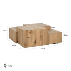 Richmond Interiors Salontafel Lennox Nature (Natural) Best