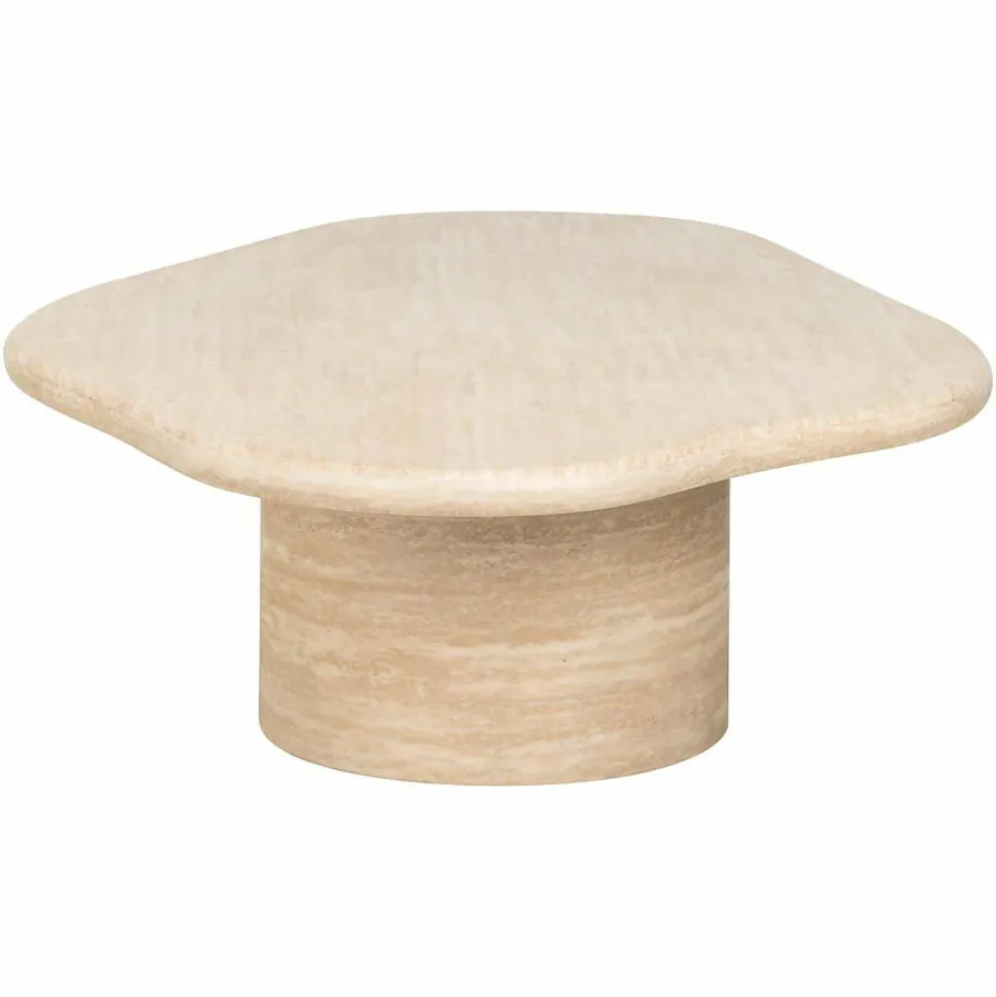 Richmond Interiors Salontafel Fictus Travertine faux Beige Best