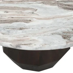 Richmond Interiors Salontafel Oberoy Blush beige 80Ø Discount