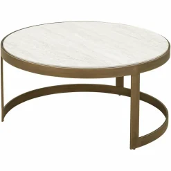 Richmond Interiors Salontafel Tivoli set van 2 Wit Outlet