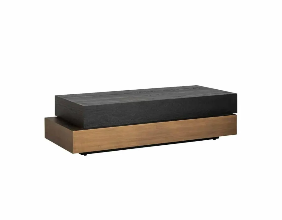 Richmond Interiors Salontafel Cambon blok (Dark coffee) Hot