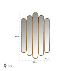 Richmond Interiors Spiegel Chelsey (Gold) Discount