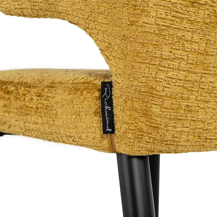 Richmond Interiors Stoel Taylor mustard fusion New