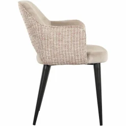 Richmond Interiors Stoel Giovanna Be trendy 1673 rose - Khaki velvet Sale