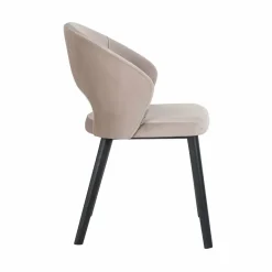 Richmond Interiors Stoel Savoy khaki velvet (Quartz Khaki 903) Clearance