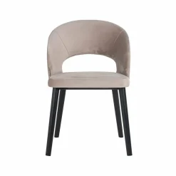 Richmond Interiors Stoel Savoy khaki velvet (Quartz Khaki 903) Clearance