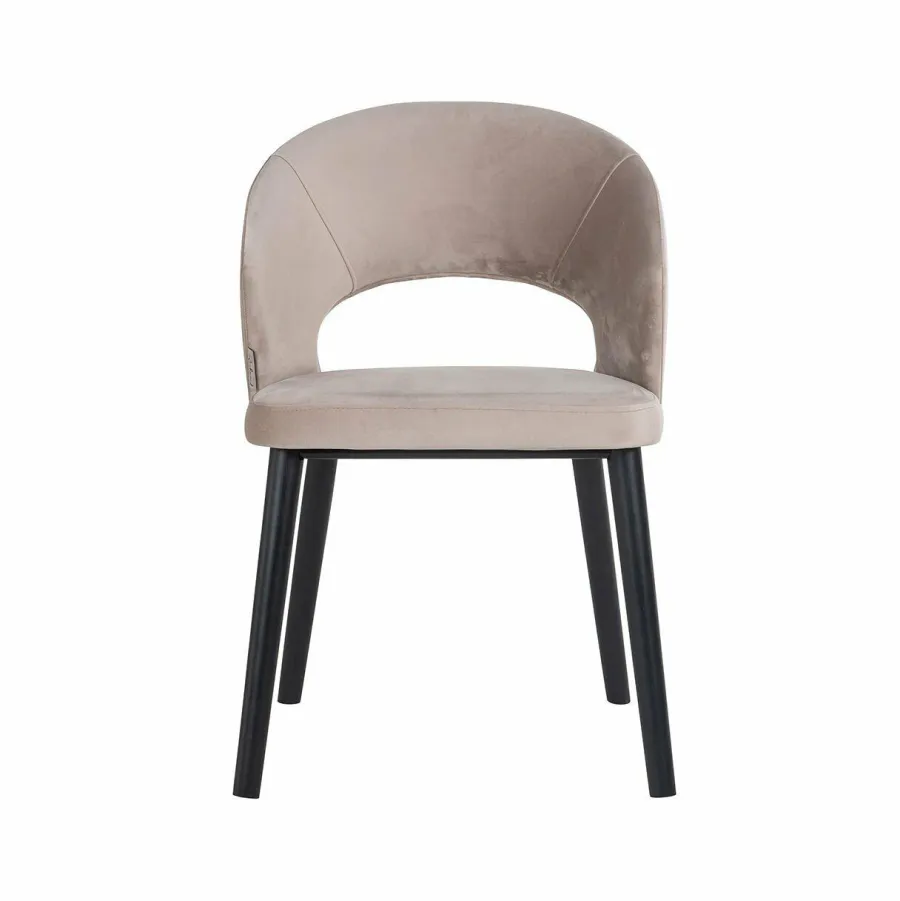 Richmond Interiors Stoel Savoy khaki velvet (Quartz Khaki 903) Clearance