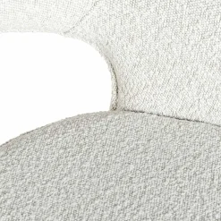 Richmond Interiors Stoel Savoy white bouclé - Showroommodel Best