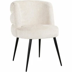 Richmond Interiors Stoel Stella beige chenille Outlet