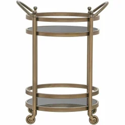Richmond Interiors Trolley Hendricks brass Brushed Goud Online