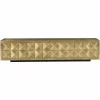 Richmond Interiors TV dressoir Collada 4-doors geborsteld goud Clearance