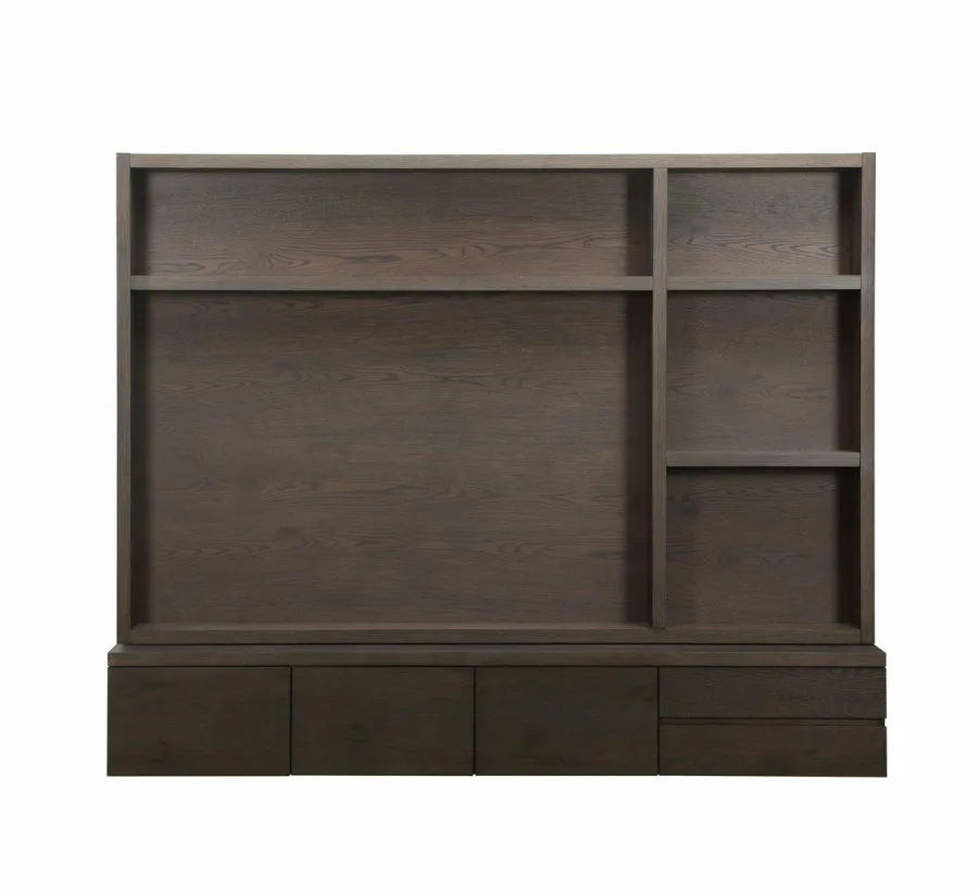 Richmond Interiors TV-meubel Lachance bruin 3-deuren 2 lades New