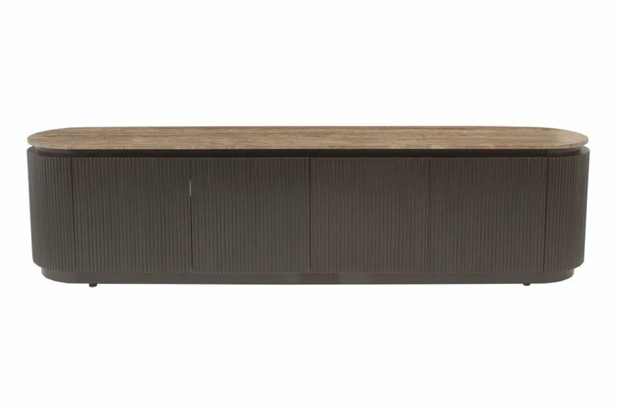Richmond Interiors TV-meubel Russo brown 4-doors Best
