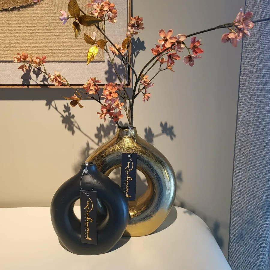 Richmond Interiors Vaas Felicia goud goud Sale