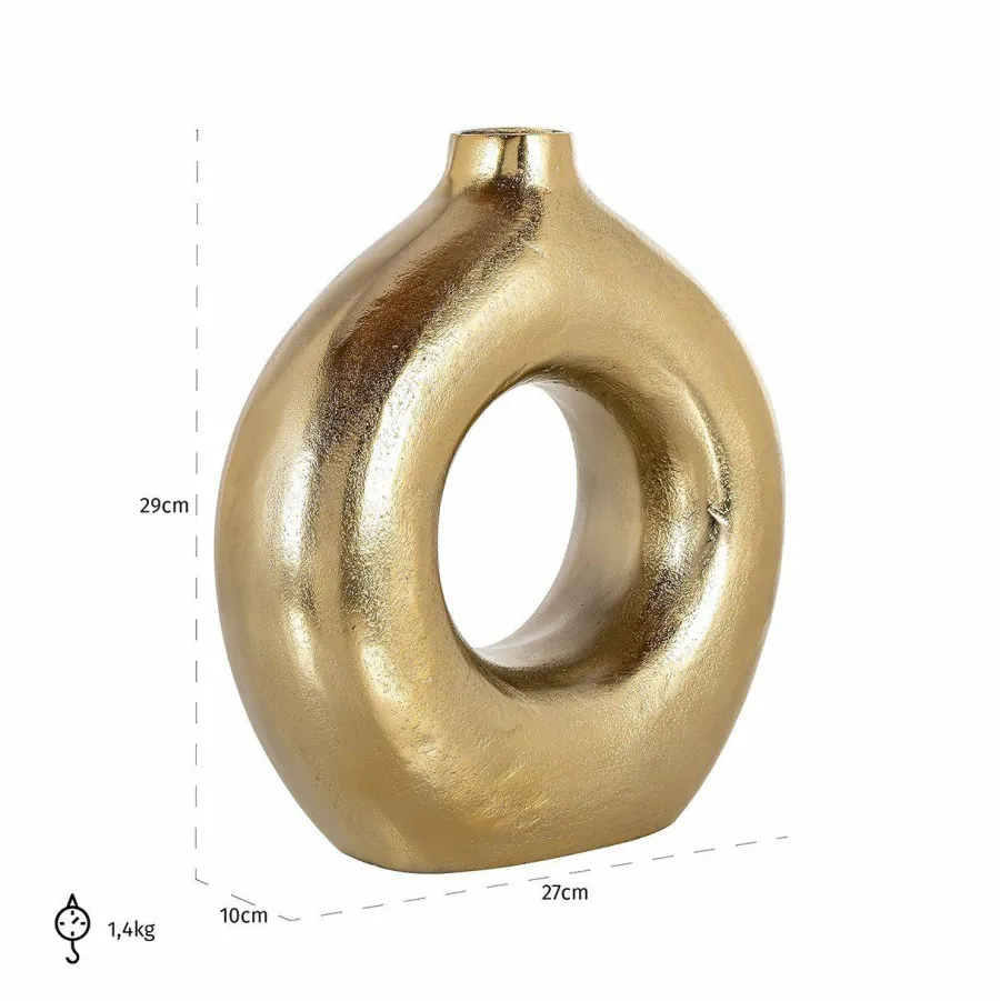 Richmond Interiors Vaas Felicia goud goud Sale