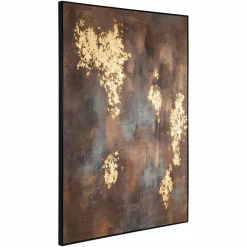 Richmond Interiors Wall art Golden gleam gold Outlet