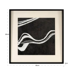 Richmond Interiors Wall art Jozra Zwart / Wit Discount