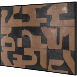 Richmond Interiors Wall art Cascade brown Sale