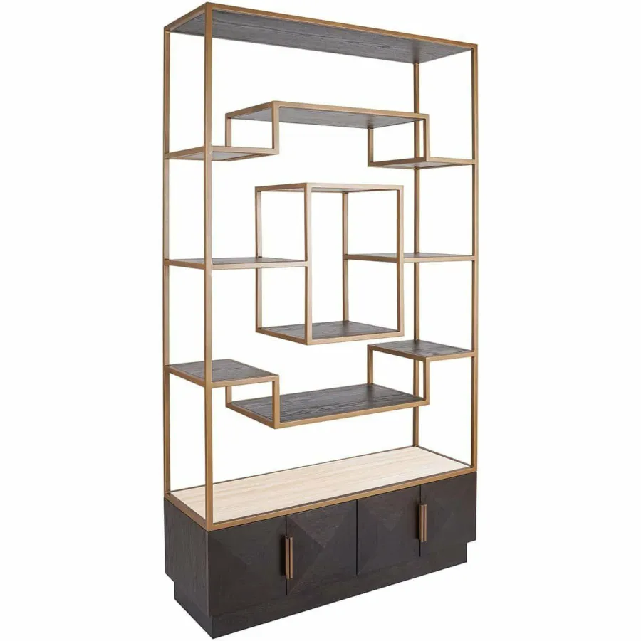 Richmond Interiors Wandkast Claremont Bruin Hot