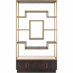 Richmond Interiors Wandkast Claremont Bruin Hot