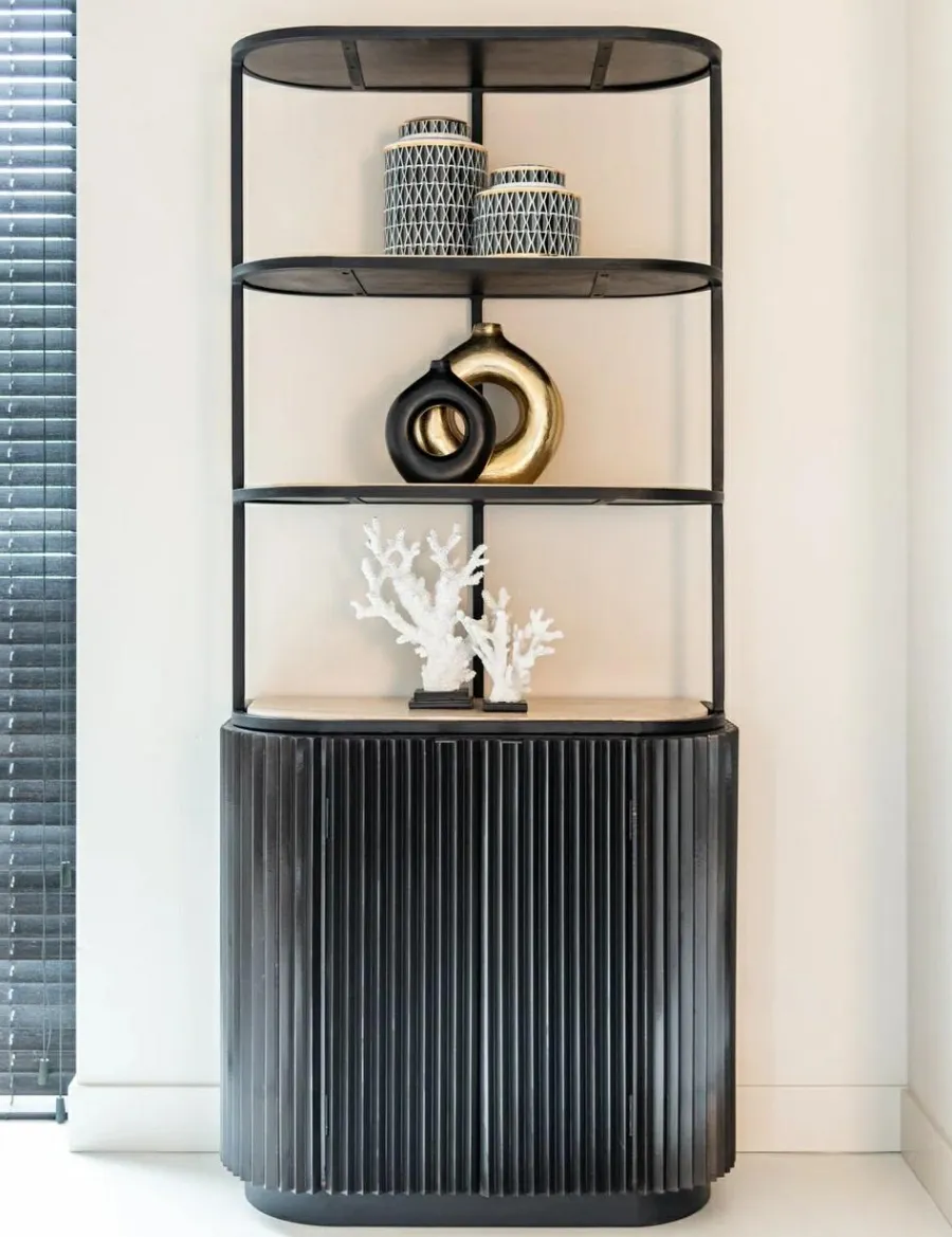 Richmond Interiors Wandkast Hampton 2-deuren 2-planken Outlet