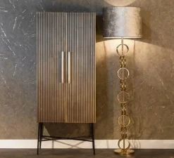 Richmond Interiors Wandkast Ironville 2-deuren (Gold) Hot