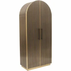 Richmond Interiors Wandkast Les Arcs 2-deurs Brushed Goud New
